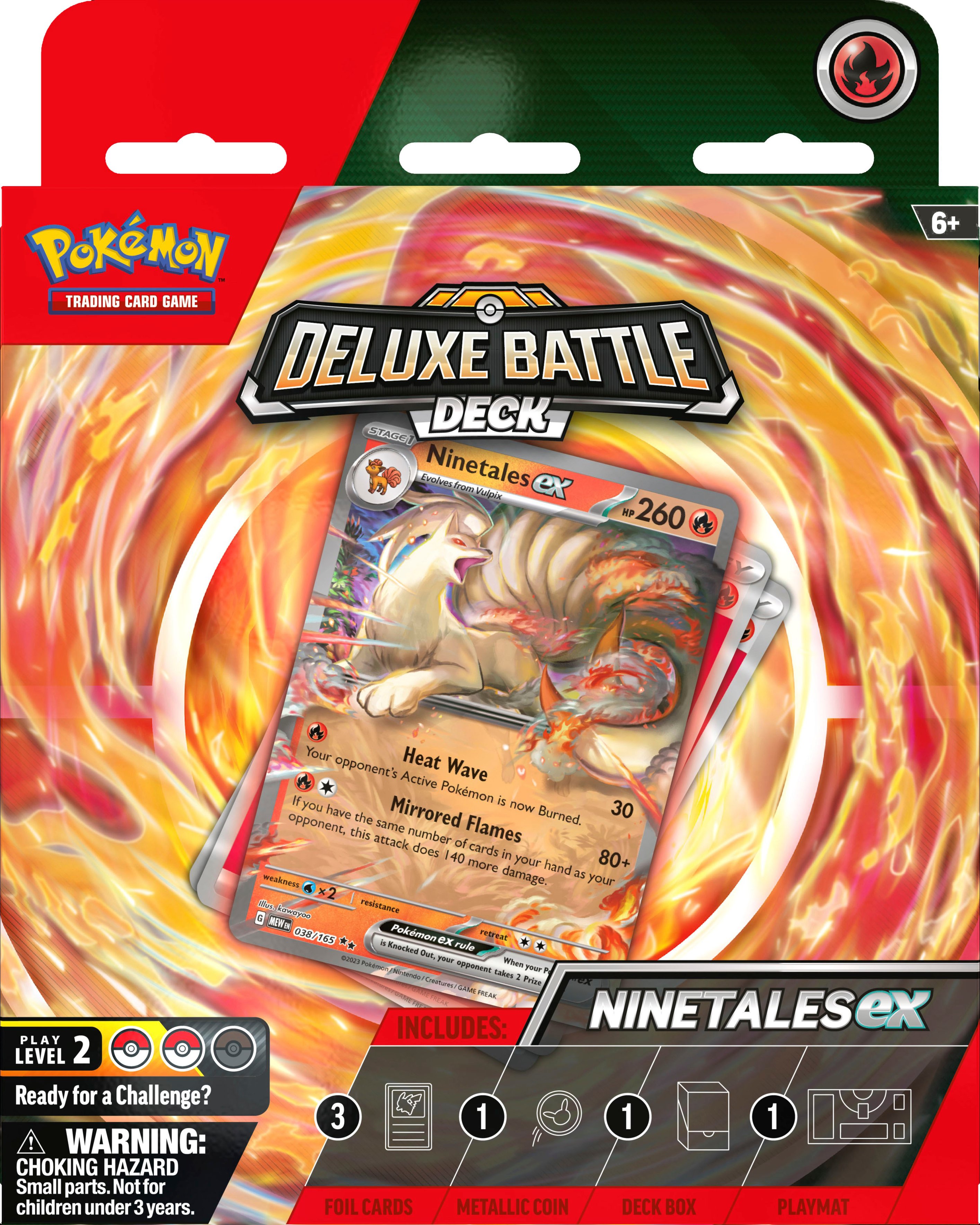 Ninetales EX Deluxe Battle Deck Pokemon Sealed Products Pokemon