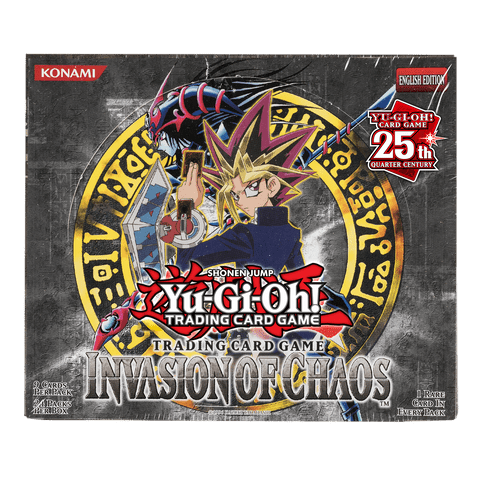 Invasion Of Chaos Booster Box 25th Anniversary Edition YuGiOh TCG