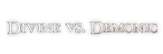 Duel Decks: Divine vs Demonic Logo