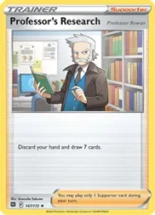 Professor's Research - 147/172 - Rare Theme Deck Exclusive