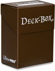 Ultra Pro Brown Deck Box