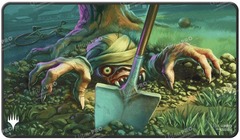 Duskmourn Exhume Black Stitched Standard Gaming Playmat