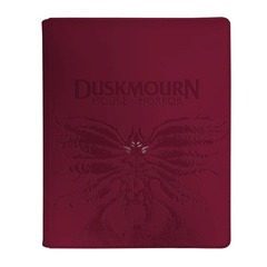 Duskmourn Creepy Leather-Bound Set Symbol 9-Pocket Premium Zippered PRO-Binder