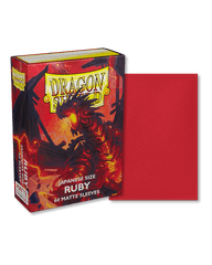 Dragon Shield Sleeves: Japanese Matte Ruby (Box Of 60)