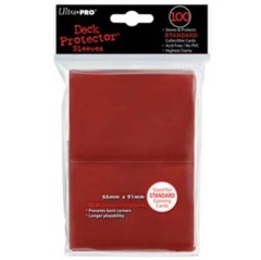 Ultra Pro 100ct Red Sleeves