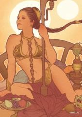 Fantasy Flight Slave Leia Sleeves 50ct