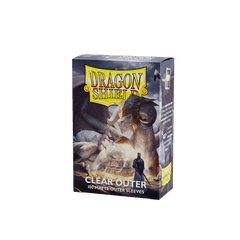 DRAGON SHIELD MATTE CLEAR OUTER SLEEVES - 100CT