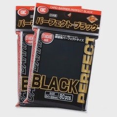 KMC PERFECT SIZE BLACK INNER SLEEVE - STANDARD 80 COUNT