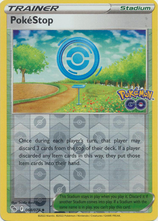PokeStop - 068/078 - Uncommon - Reverse Holo PokeStop - 068/078 - Uncommon - Reverse Holo