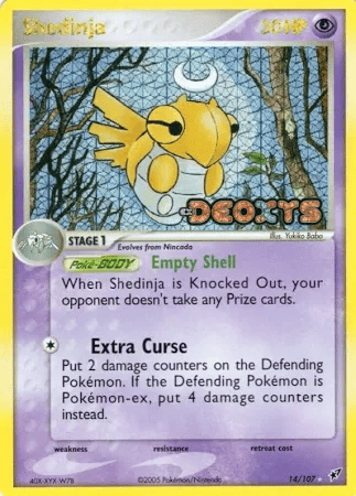 Shedinja - 14/107 - Holo Rare - Reverse Holo