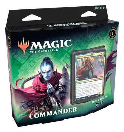 Zendikar Rising - Sneak Attack Commander Deck Zendikar Rising - Sneak Attack Commander Deck