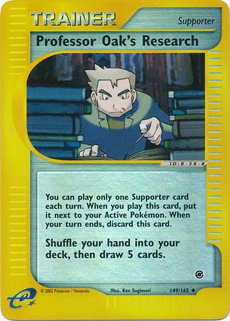Professor Oaks Research - 149/165 - Uncommon - Reverse Holo Professor Oaks Research - 149/165 - Uncommon - Reverse Holo