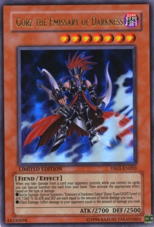 Gorz the Emissary of Darkness YR01-EN003