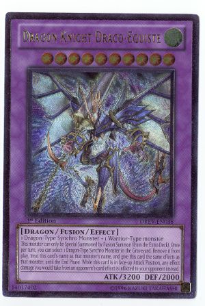 Dragon Knight Draco-Equeste - Ultimate - DREV-EN038 - Ultimate Rare - Unlimited Edition