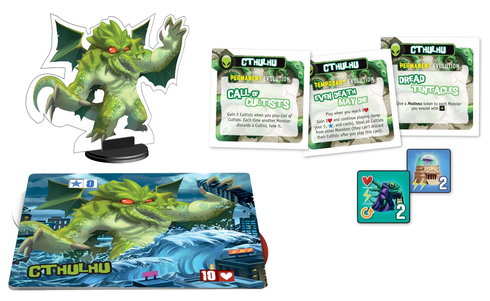 King of Tokyo - Monster Pack #1 Cthulhu