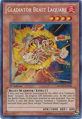 Gladiator Beast Laquari - RYMP-EN096 - Secret Rare - 1st Edition
