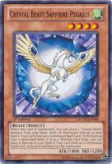 Crystal Beast Sapphire Pegasus - RYMP-EN046 - Common - 1st Edition
