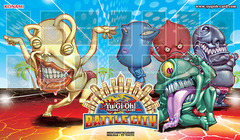 Ojama Battle City Playmat