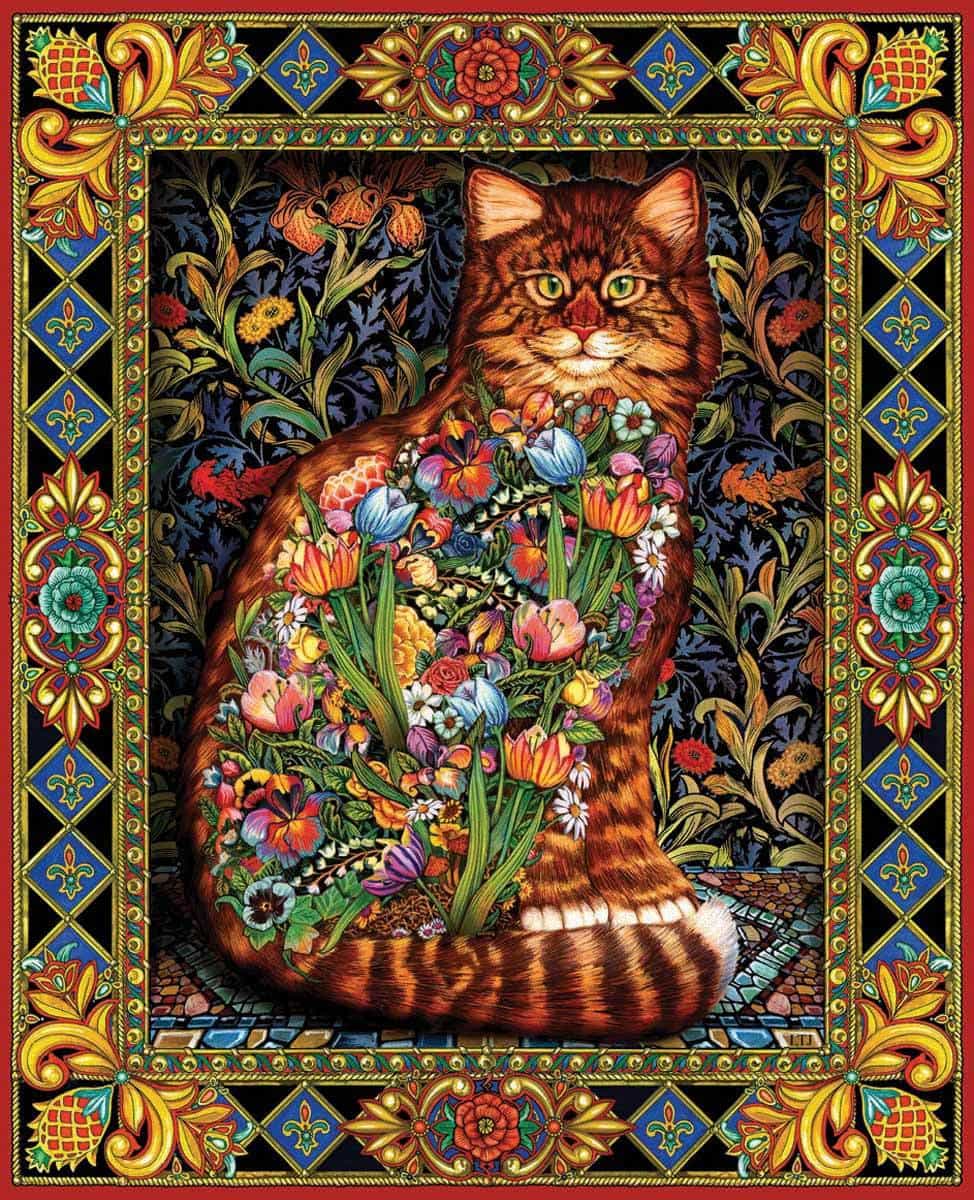 Tapestry Cat
