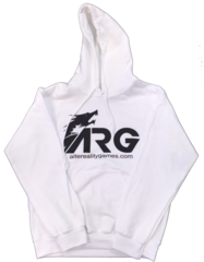 ARG White Hooded Sweatshirt