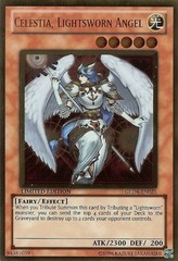 Celestia, Lightsworn Angel - GLD4-EN025 - Gold Rare - Limited Edition