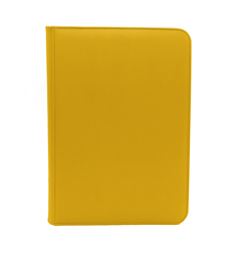 Zip Binder 9 - Yellow