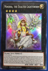 Minerva, The Exalted Lightsworn - YCSW-EN008 - Super Rare - Limited Edition