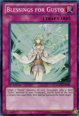 Blessings for Gusto - HA05-EN059 - Super Rare - 1st Edition