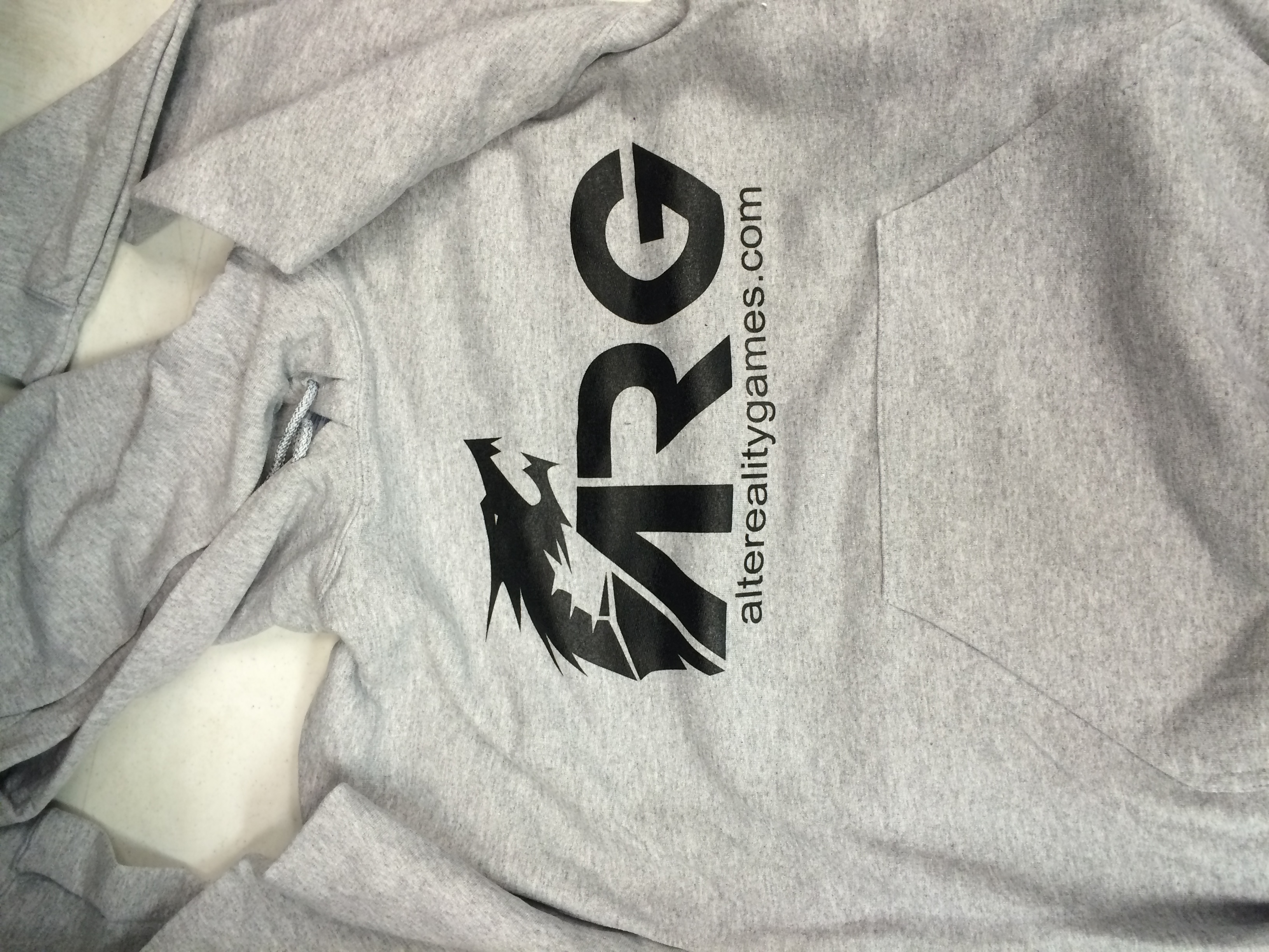 ARG Gray Hooded Sweatshirt