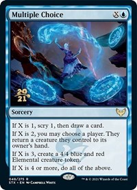Multiple Choice - STX Prerelease - Foil