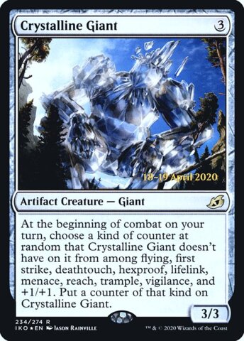 Crystalline Giant - IKO Prerelease - Foil