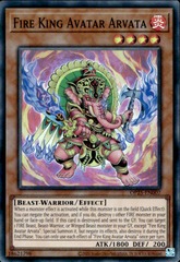 Fire King Avatar Arvata - OP25-EN007 - Super Rare - Unlimited Edition