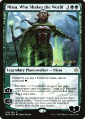 Nissa, Who Shakes the World - WAR Prerelease - Foil