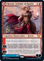 Rowan, Scholar of Sparks // Will, Scholar of Frost - STX Prerelease - Foil