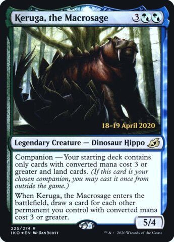 Keruga, the Macrosage - IKO Prerelease - Foil