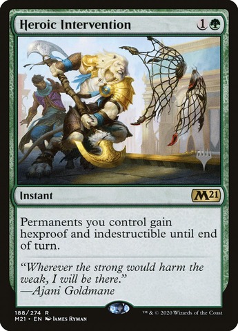 Heroic Intervention (M21) - Promo Pack
