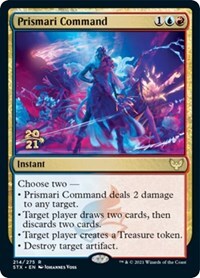 Prismari Command - STX Prerelease - Foil