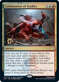 Culmination of Studies - STX Prerelease - Foil