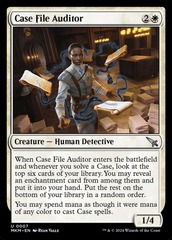 Case File Auditor (B - Dark aura) - Foil