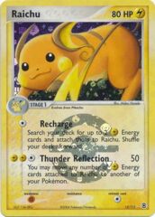 Raichu - 12/112 - Holo Rare - Reverse Holo