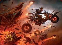 Gastal Blockbuster Art Card - Gold-Stamped Signature