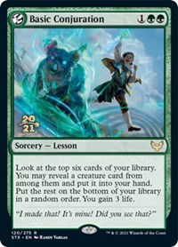 Basic Conjuration - STX Prerelease - Foil