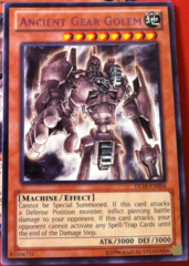 Ancient Gear Golem - Purple - DL18-EN004 - Rare - Unlimited Edition