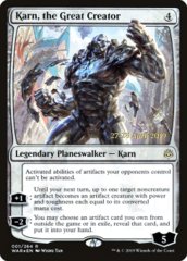 Karn, the Great Creator - WAR Prerelease - Foil