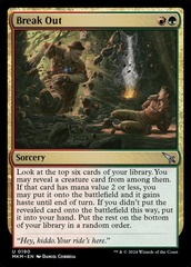Break Out (B - White beam of light) - Foil