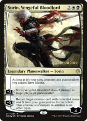 Sorin, Vengeful Bloodlord - WAR Prerelease - Foil