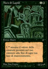 Wall of Tombstones (Muro di Lapidi)