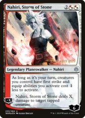 Nahiri, Storm of Stone - WAR Prerelease - Foil