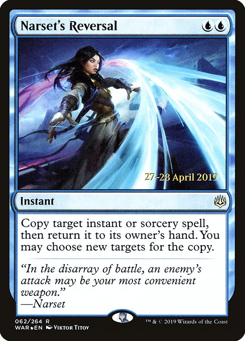 Narsets Reversal - WAR Prerelease - Foil