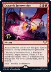 Draconic Intervention - STX Prerelease - Foil